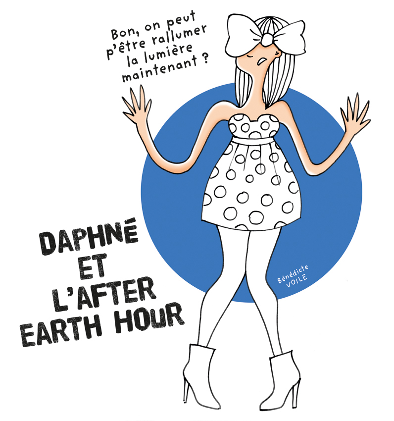 Daphné et learth hour